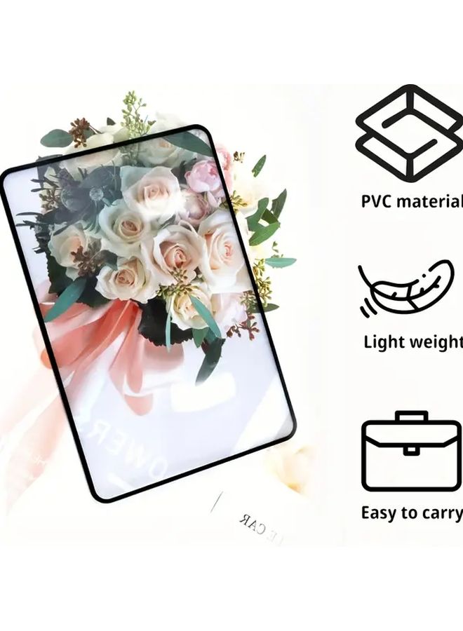 Full Page Magnifying Bookmark Transparent PVC Optical Lenses Model NO2 for Low Vision Readers - Image 5