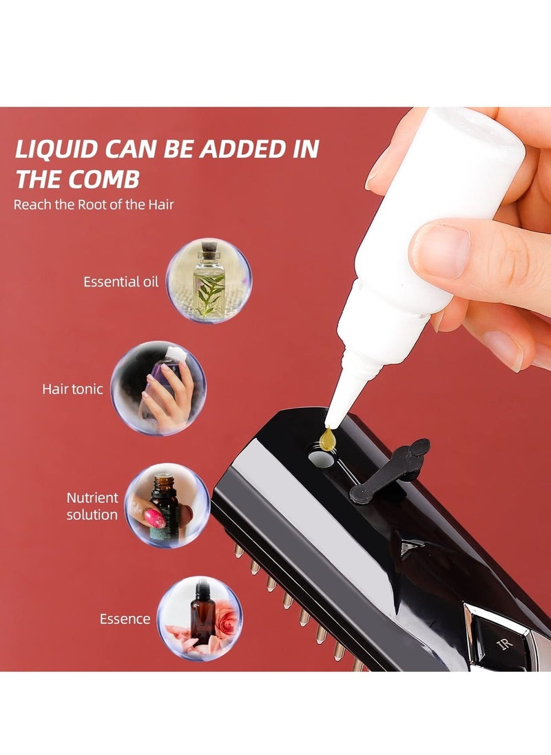 KASTWAVE Electric Massage Comb Hair Growth Comb Infrared, Hair Growth Bush Nourishing Comb Anti Hair Loss, Hair Regrowth Hair Thickening for Daily Home Use, Hair Growth Comb  - Image 3