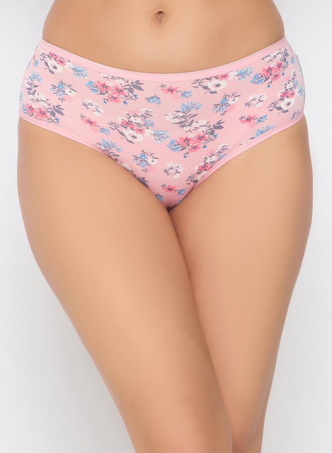 Clovia Pack of 3 - All-Over Floral Print Hipster Briefs - Image 3