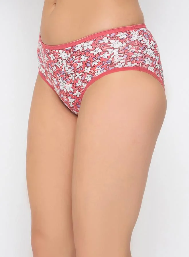 Clovia Clovia Pack of 3 - All-Over Floral Print Hipster Briefs