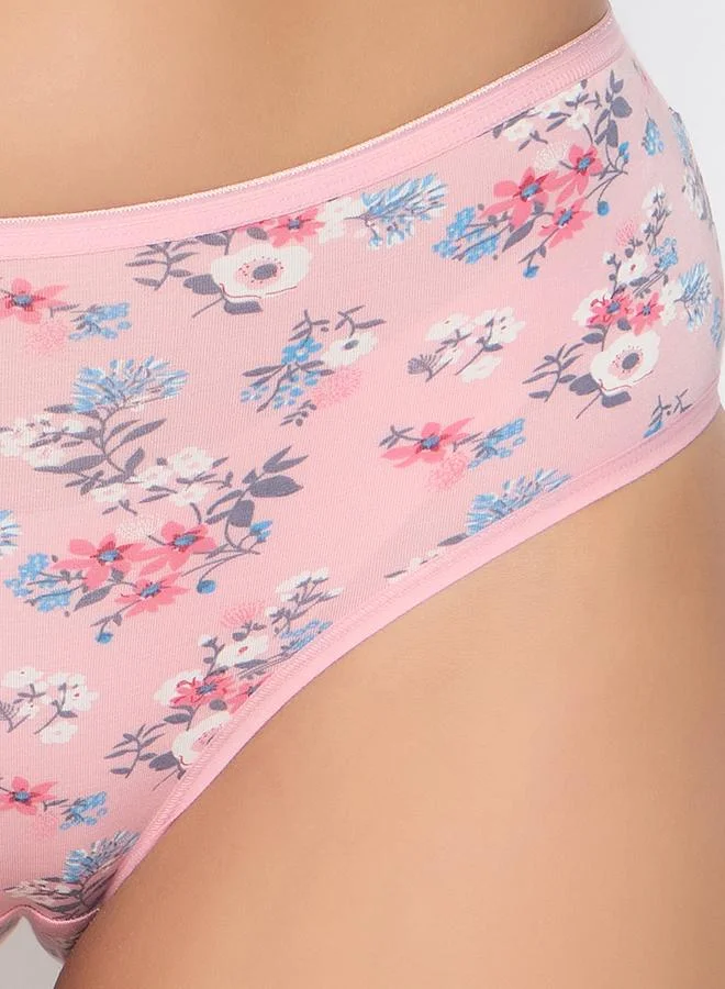 Clovia Clovia Pack of 3 - All-Over Floral Print Hipster Briefs
