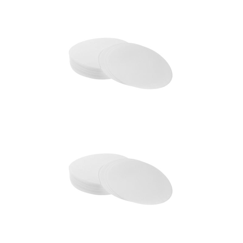 200 PCS 9cm Dia Premium Discs Medium Rate Qualitative Filter Paper (White) - Image 2