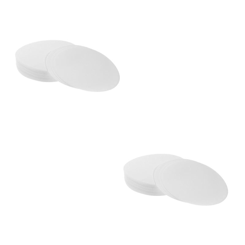 200 PCS 9cm Dia Premium Discs Medium Rate Qualitative Filter Paper (White) - Image 3