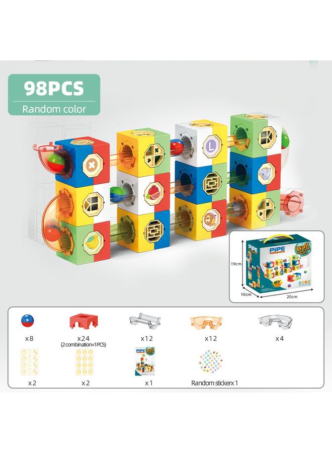 الأزرق جي دبليو <الإنجليزية المحمولة باليد> صندوق هدايا خرطوشة أنبوب خرطوشة لعبة مكعبات الأطفال هدية الألغاز 4-6 - Image 1