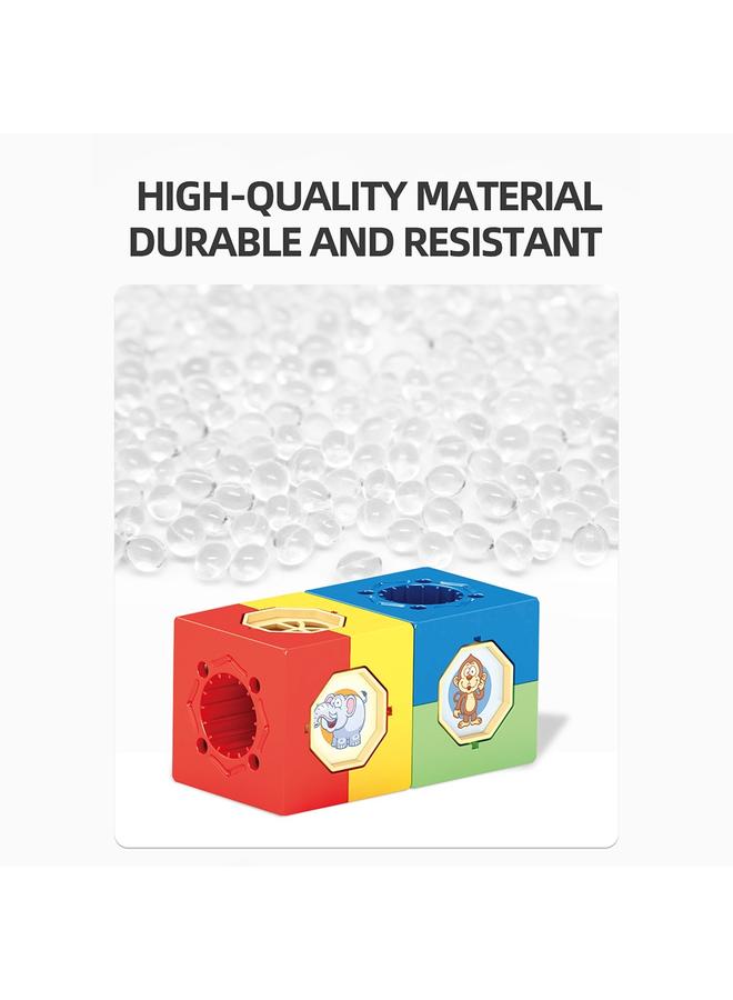 الأزرق جي دبليو <الإنجليزية المحمولة باليد> صندوق هدايا خرطوشة أنبوب خرطوشة لعبة مكعبات الأطفال هدية الألغاز 4-6 - Image 3