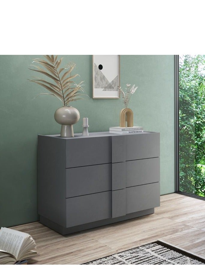 لوفت خزانة ملابس جوبيتر، الطول 110 × الارتفاع 83 × العمق 52 سم، أردواز، خشب، صنع في إيطاليا - 682663-02 - Image 1