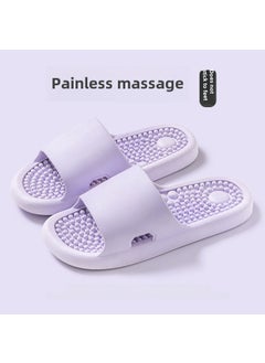 Generic Acupressure Massage Slippers Unisex Home Spa Anti-Slip Purple [soft bottom massage to relieve fatigue✅]] 
