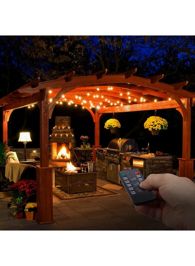 brightech Brightech Smart Dimmer Plug for LED Outdoor String Lights, Comes with Remote Control, Works Up to Max Power 150W, Waterproof Commercial Grade Dimmer for Dimmable String Lights  - Image 4