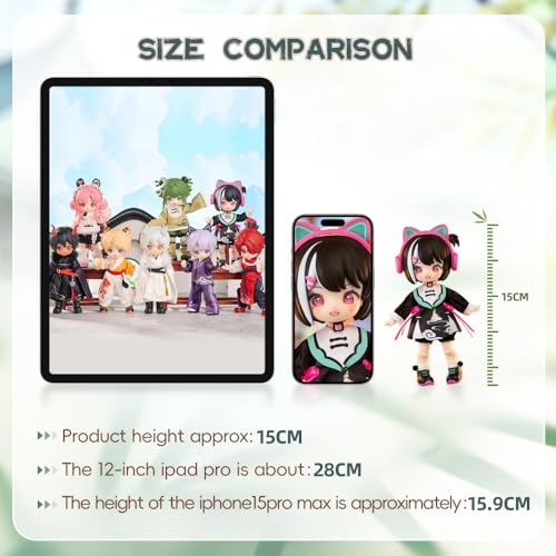 XiDonDon Study Tour Series Blind Box, 1/12 BJD Doll OB11 Size Action Figures, Movable Dolls with Doll Clothes Surprise Gift Toys (Single Box) - Image 5