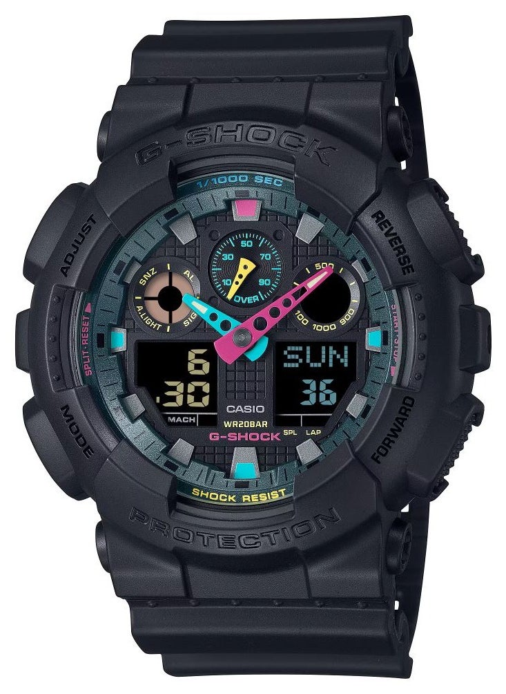 CASIO Men's GA-100MF-1ADF Analog-Digital Wrist Watch 