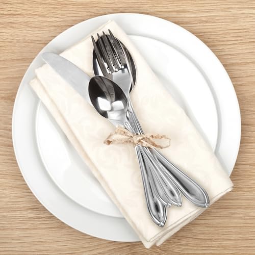 Hampton Forge Ginger 4 Pc Dinner Spoons, 0.35 LB, Metallic - Image 4