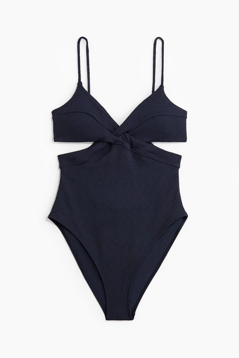 H&M Padded-Cup Cut-Out Swimsuit