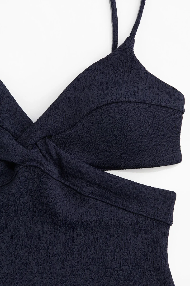 H&M Padded-Cup Cut-Out Swimsuit