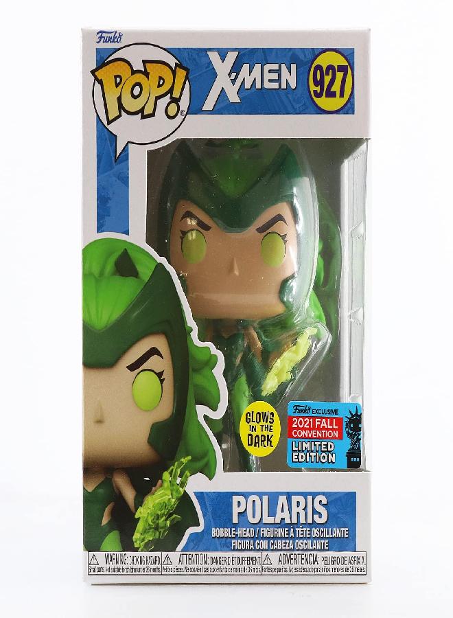 POP فانكو بوب! مارفل: إكس-مين بولاريس تتلألأ في الظلام تمثال فينيل 2021 ملصق حصري لمعرض الخريف - Image 4