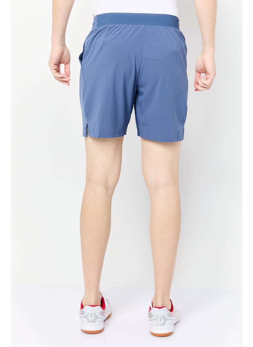 Adidas Men Sportswear Fit 7 Inseam Training Shorts, Deep Blue  - Image 4