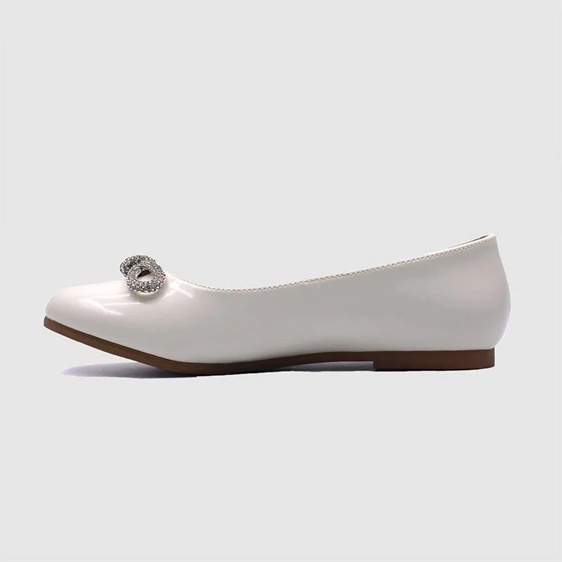 D'Daniela D' Daniela - Elegant Bow Ballet Flats