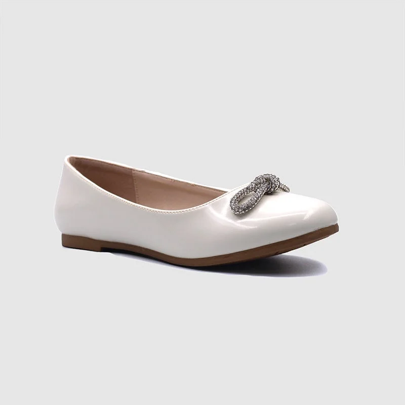 D'Daniela D' Daniela - Elegant Bow Ballet Flats