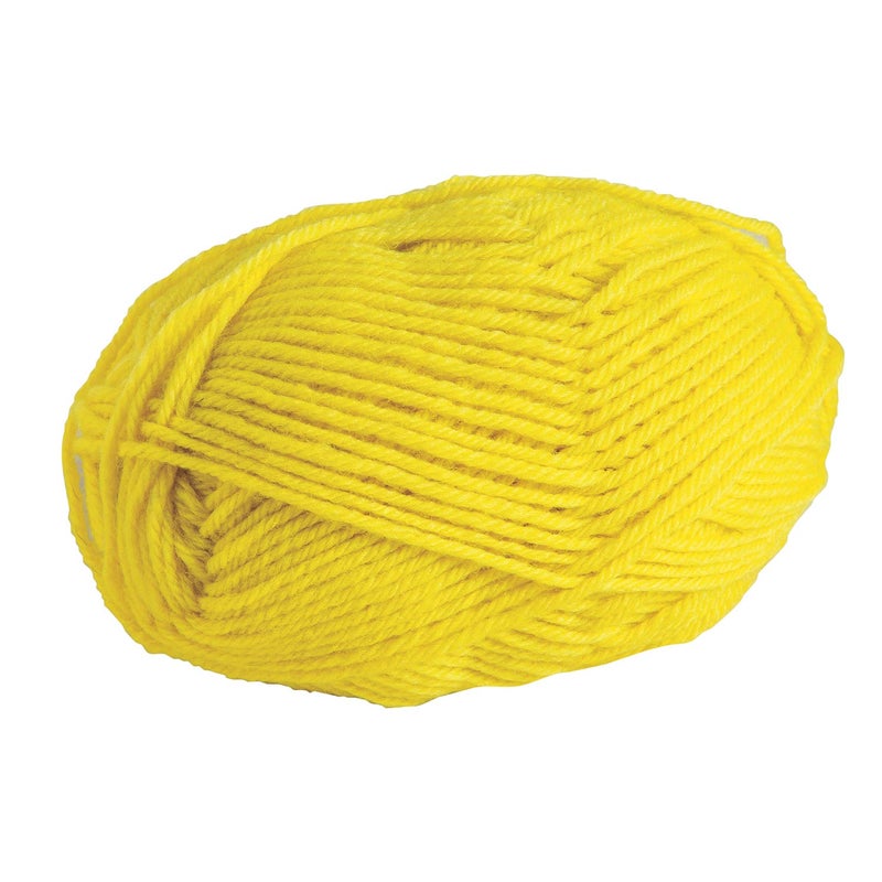 Knit Picks Wool of The Andes Worsted Weight 100 Wool Yarn Yellow 1 Ball  Buttercup