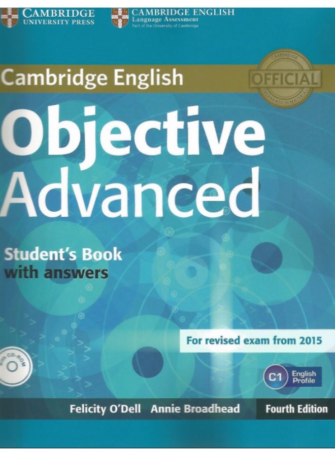 كتاب الطالب - Cambridge Objective Advanced - الإصدار الرابع - Image 1
