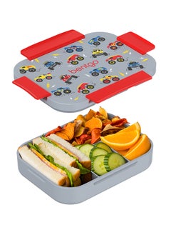 Bentgo Kids Prints Slim Lunchbox - Trucks  - Image 1