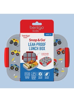 Bentgo Kids Prints Slim Lunchbox - Trucks  - Image 4