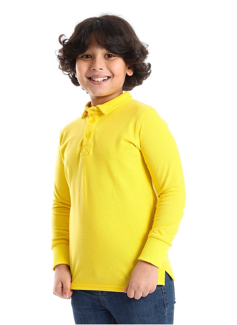 Caesar Boys Collared Neck Polo Shirt  - Image 2