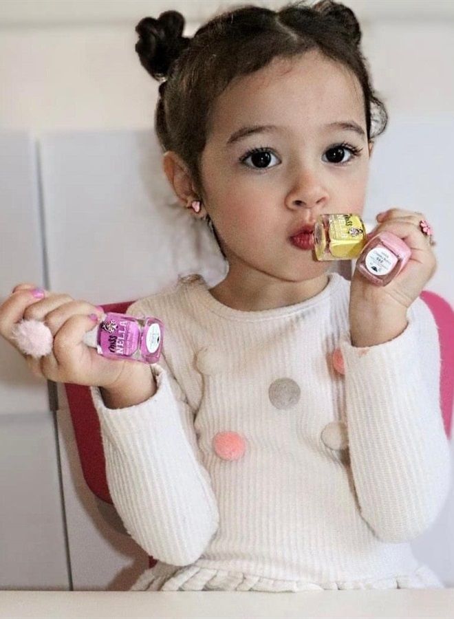 Miss NELLA Miss Nella NAIL KIT & Pixie Dust- Nail accessories for kids- 3 peel off nail polish, nail stickers, tattoos, nail filer & toe separators- all designed foe children hands & toes - Image 3