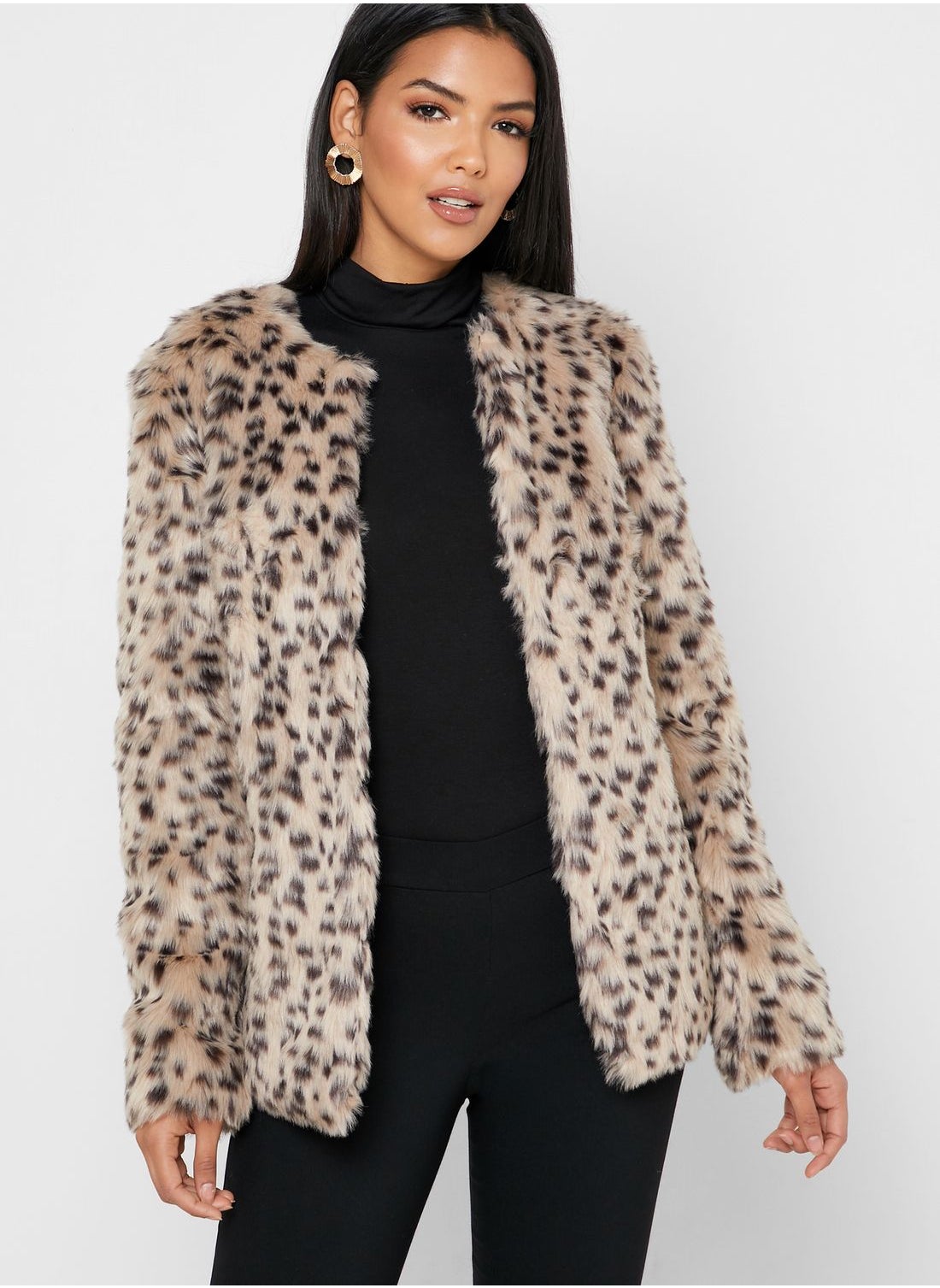 Dorothy perkins clearance leopard print coat