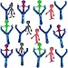 Fun Express Alien Shooter Toys Set of 12 Shooters and Stretchy Aliens Party Favor and Novelty Toys - Image 2