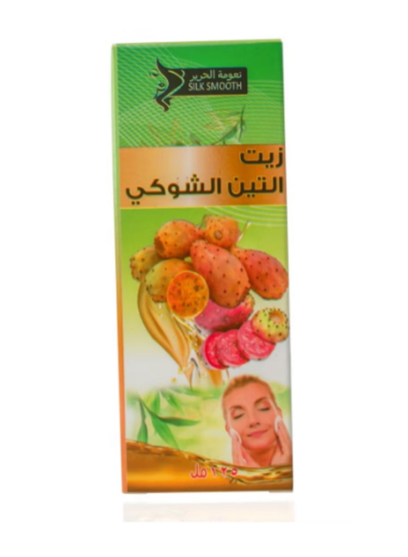 SILK SMOOTH Pure Prickly Pear Oil for Face - Natural Elixir Infused with Nutrients for Radiant Skin, Cold-Pressed for Ultimate Purity and Nourishment