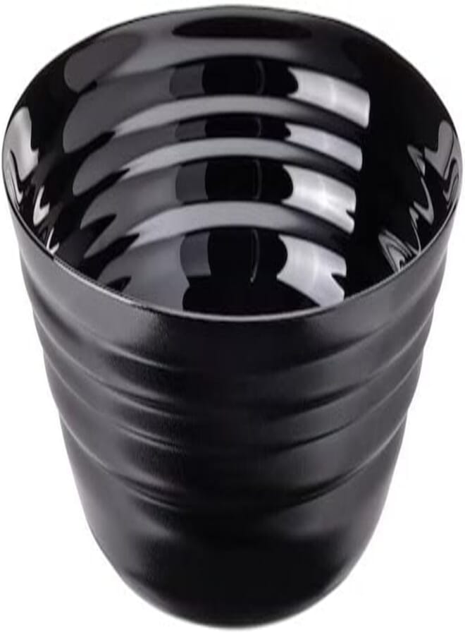 Digital Shoppy NÄTBARB Serving Bowl, Black, 22 cm (9 "), Stoneware