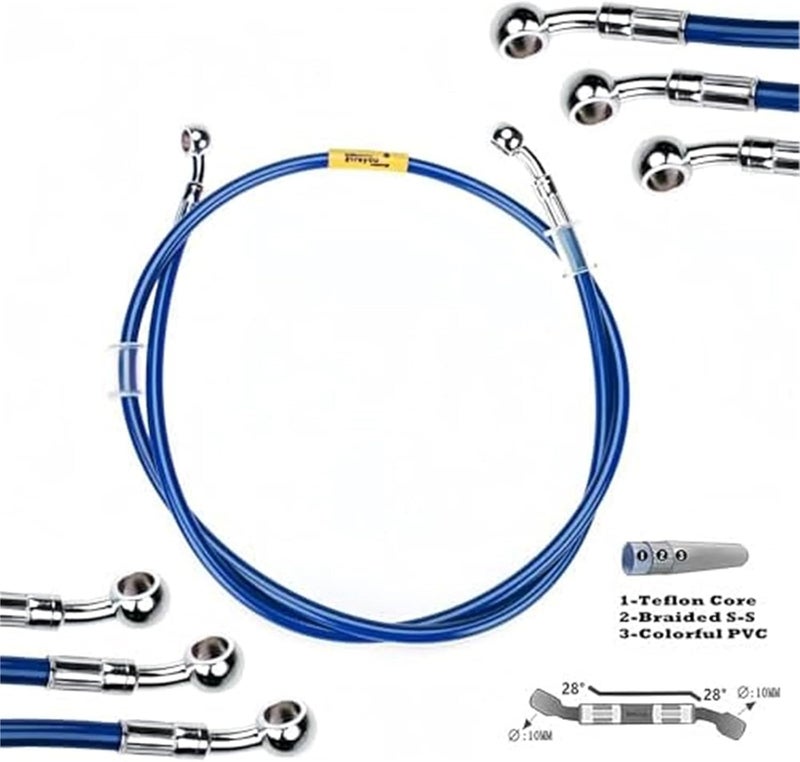 Vuzmode Motorcycle Brake Hose - 40cm to 240cm - Image 4