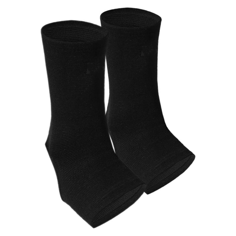 1 Pair Adult Support for Sports, Compression for Basketball, Soccer, Running, and More, Black, , Adult Size, Guard for Sprained Ankles - Image 5