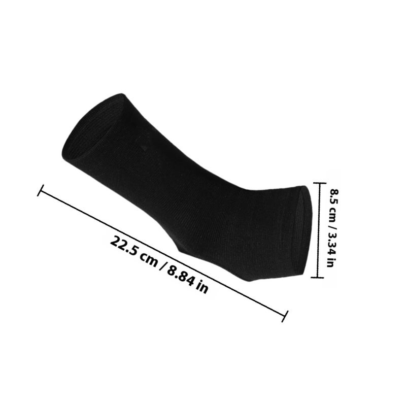1 Pair Adult Support for Sports, Compression for Basketball, Soccer, Running, and More, Black, , Adult Size, Guard for Sprained Ankles - Image 2
