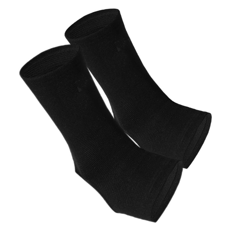 1 Pair Adult Support for Sports, Compression for Basketball, Soccer, Running, and More, Black, , Adult Size, Guard for Sprained Ankles - Image 1