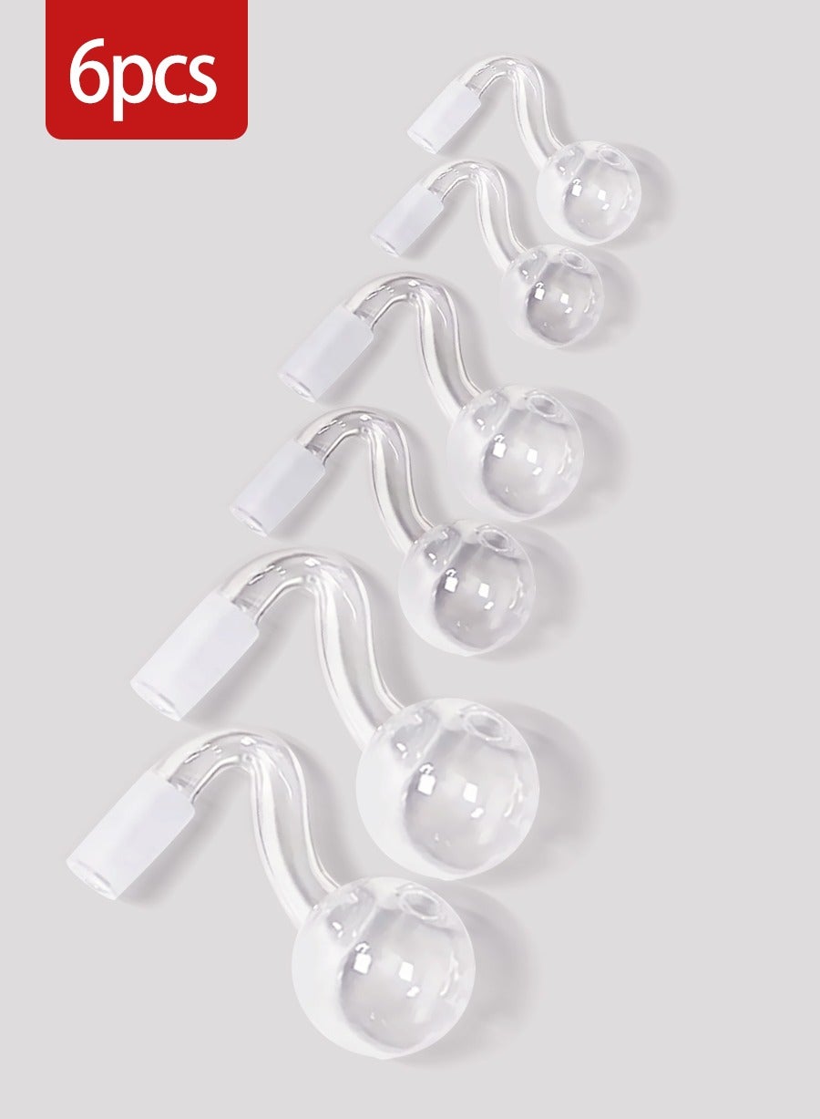 Beirui 6pcs High Borosilicate Glass Tube,Glass Mini Inflow Tube,Inflow ...