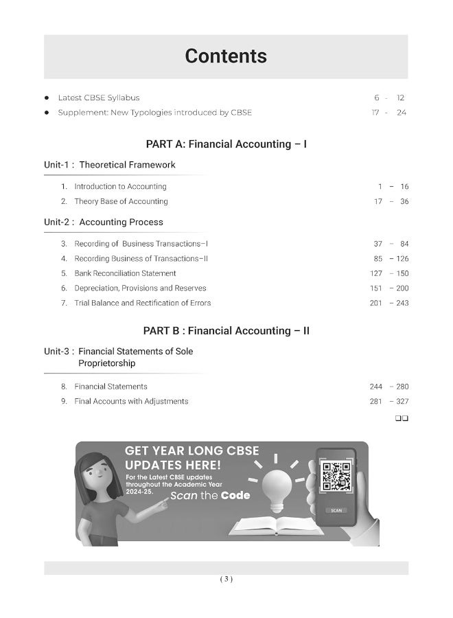 Oswaal CBSE Question Bank Class 11 Accountancy, Chapterwise and Topicwise Solved Papers For 2025 Exams  - Image 2