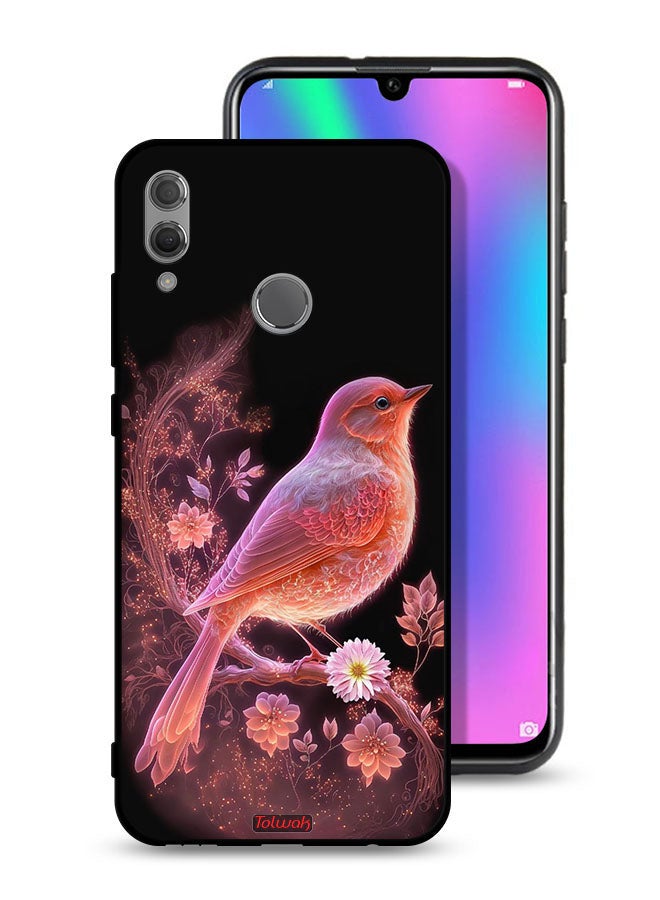 Tolwak Honor 10 Lite Protective Case Cover Cute Bird Art - Image 1