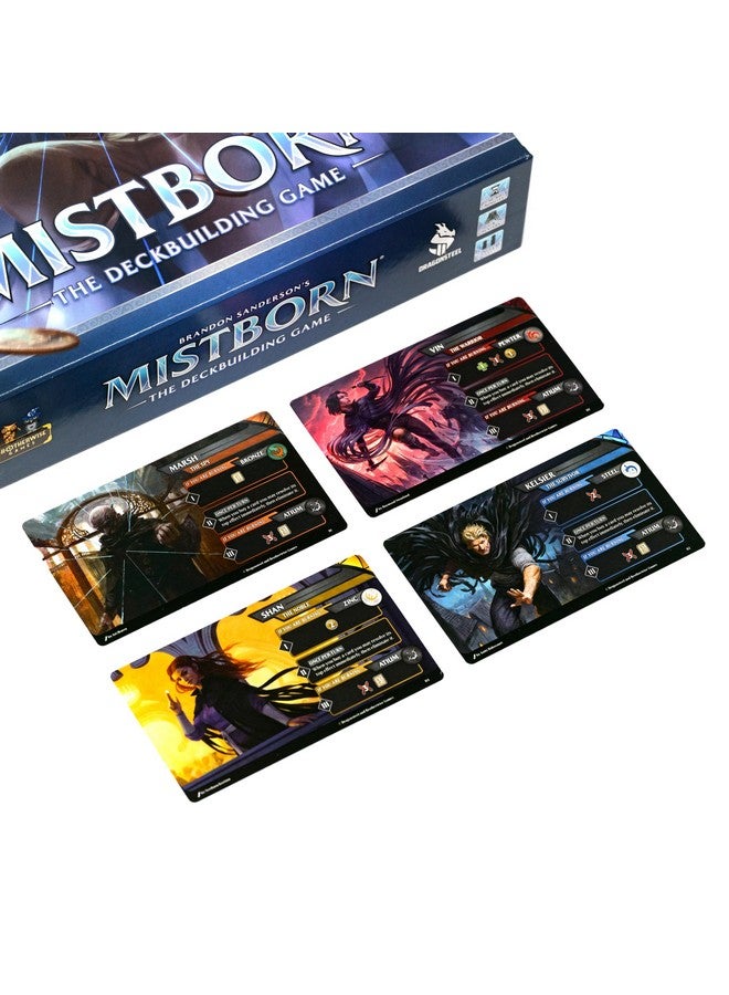 Brotherwise Games Mistborn Deckbuilding Game - Forge Alliances in Epic Metal-Burning Battles - Cooperative Card Game by Designer John - Immersive Strategic Gameplay - Image 4