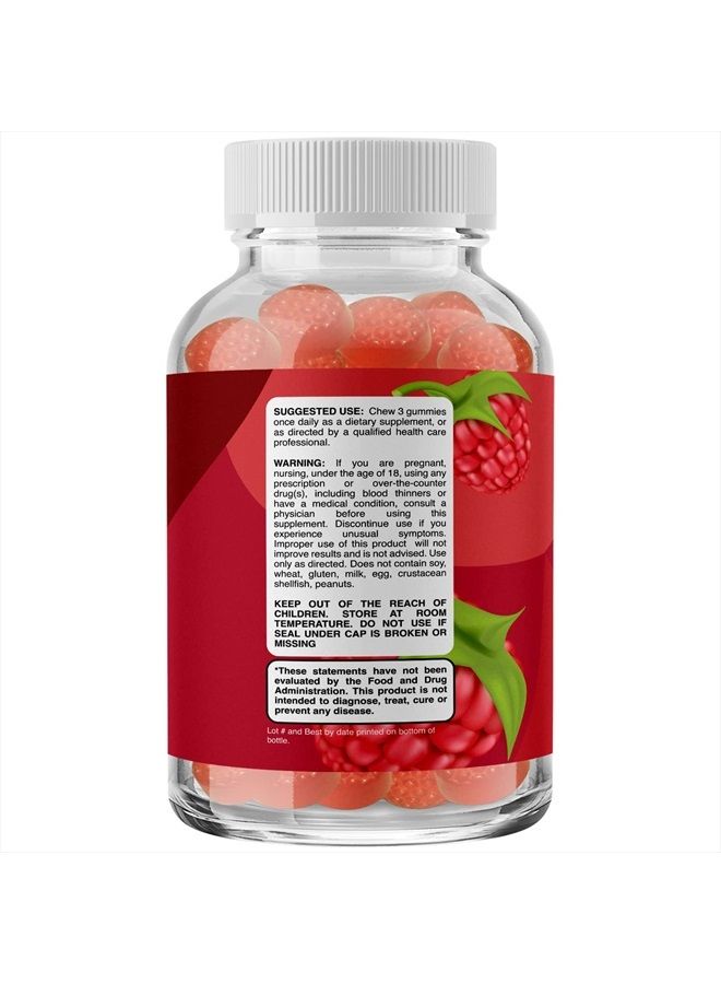 Phytoral Vegan Vitamin B12 Gummies for Adults - Extra Strength B12 Vitamin Daily Energy Gummies for Women and Men - Delicious Vitamin B Gummies with Vitamin B12 1500mcg Non-GMO Gluten Free Raspberry Flavor - Image 2