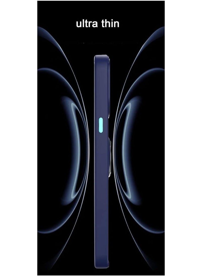 Raxoom Case for Iphone 15 Pro Max Case Cover Metal Ring Holder Grip Kickstand Car Magnetic Mount Shockproof Matte Hard Back Bumper Case for Iphone 15 Pro Max 5G (Black+Red) - Image 5