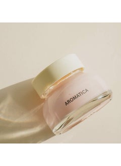 AROMATICA Reviving Rose Infusion Cream 50ml, Vegan, Anti-aging, Hydrating, Brightening cream for dry skin | with Damask Rose Water and Rose Oil | Korean Skincare  - Image 5
