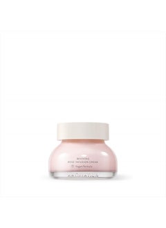 AROMATICA Reviving Rose Infusion Cream 50ml, Vegan, Anti-aging, Hydrating, Brightening cream for dry skin | with Damask Rose Water and Rose Oil | Korean Skincare  - Image 2