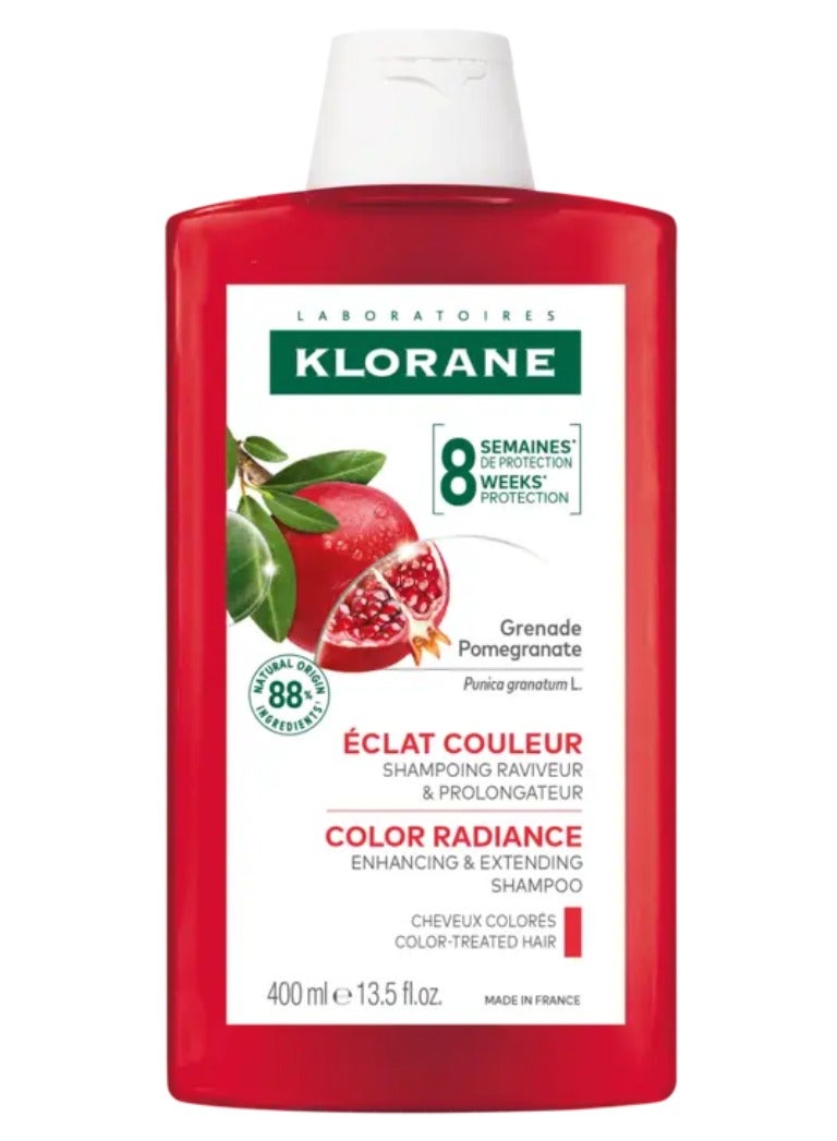 Klorane Pomegranate Colored Hair Shampoo 400ml - Image 1