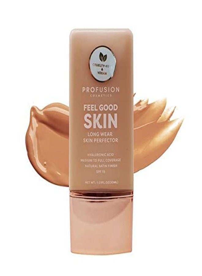 Profusion Cosmetics Lightweight Liquid Foundation for a Flawless and Elegant Radiance, Breathable Makeup for Improves Uneven Skin Tone, Cruelty-Free - Medium 3 - Image 3