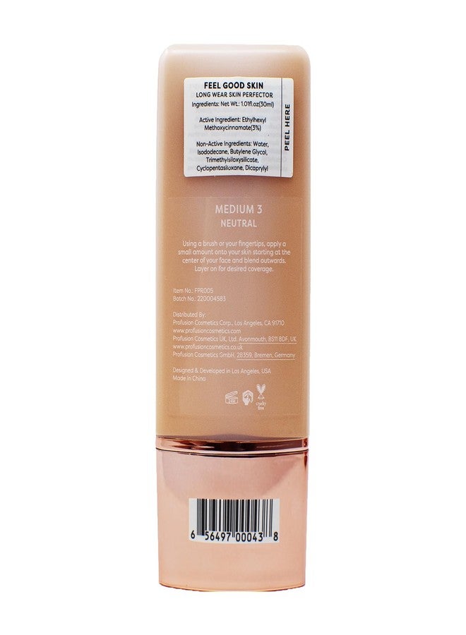 Profusion Cosmetics Lightweight Liquid Foundation for a Flawless and Elegant Radiance, Breathable Makeup for Improves Uneven Skin Tone, Cruelty-Free - Medium 3 - Image 4