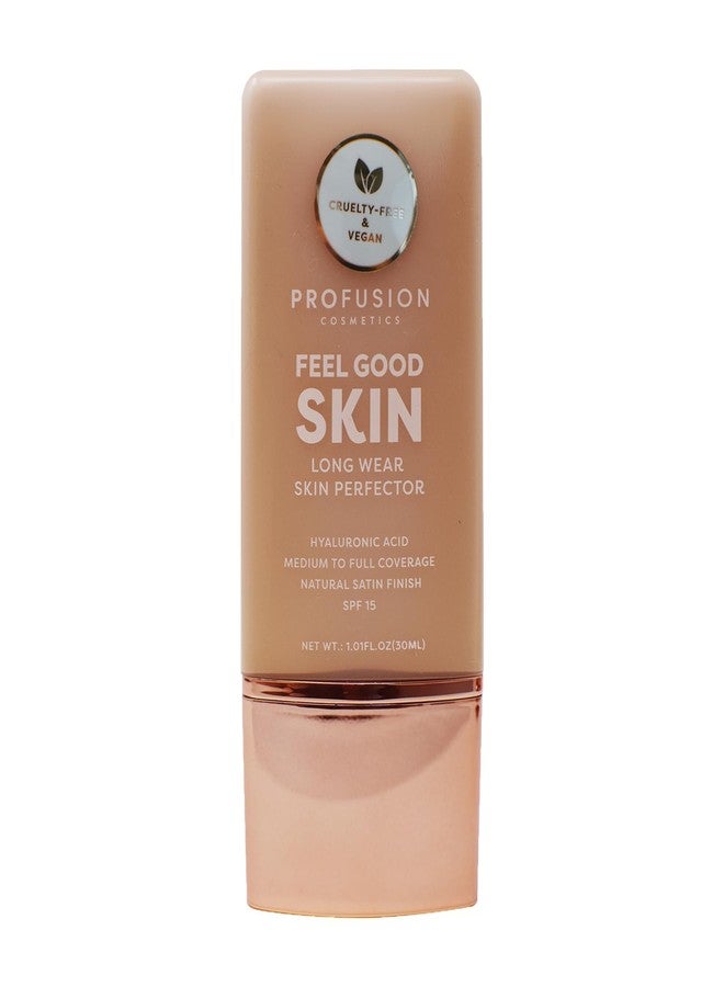Profusion Cosmetics Lightweight Liquid Foundation for a Flawless and Elegant Radiance, Breathable Makeup for Improves Uneven Skin Tone, Cruelty-Free - Medium 3 - Image 1