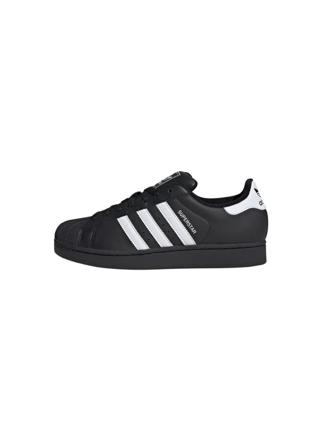اديداس اوريجينالز adidas SUPERSTAR II Black Originals Kids Shoes