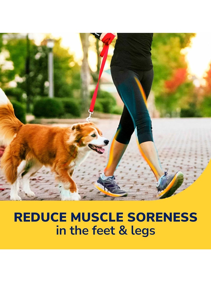 Dr. Scholl's Walk Longer Insoles Comfortable Plush Foam Cushioning Inserts for Walking Hiking and Standing on Feet All-Day Foot Protection from Muscle Fatigue Leg and Foot Soreness Trim to Fit Women's Shoe 1 Pair - Image 2