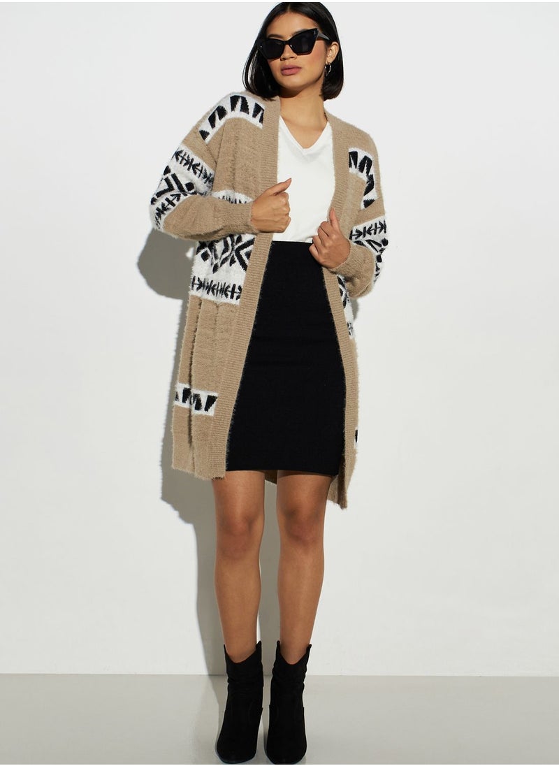2Xtremz - Embellished Knitted Cardigan - Image 1